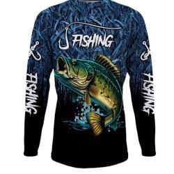 T-Shirt Streetwear Manche Longue Impression 3D Motif P&Ecirc;CHE ref/684