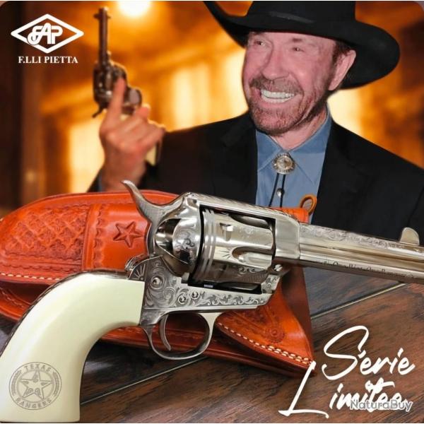 Revolver 1873 Chuck Norris .357 Mag 4"3/4 - S�rie limit�e Texas Ranger