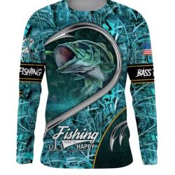 T-Shirt Streetwear Manche Longue Impression 3D Motif P&Ecirc;CHE ref/904