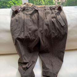 Pantalon salopette BERETTA avec fourure