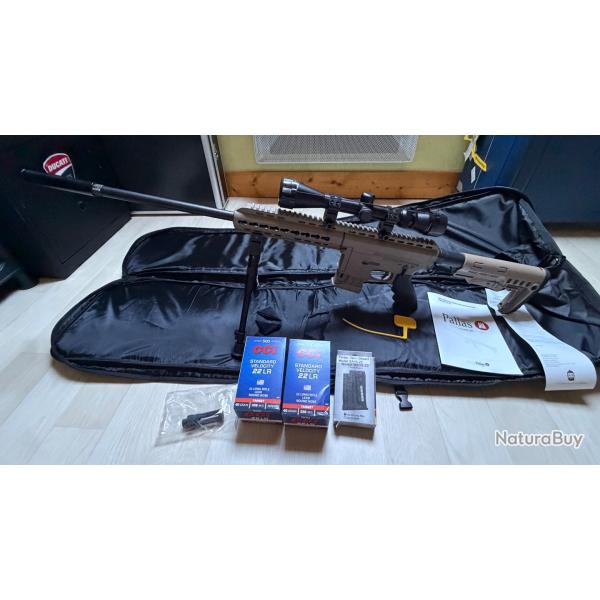 Carabine PALLAS BA-15 22 lr Tactical TAN