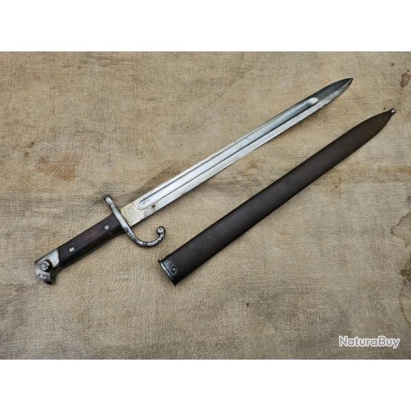 Ba�onnette pour fusil Rolling Block 8mm fran�ais ww1