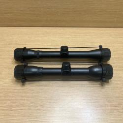 Lot de deux lunette 4x32 &agrave; 1� sans prix de r&eacute;serve !