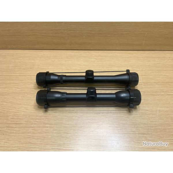 Lot de deux lunette 4x32 � 1� sans prix de r�serve !
