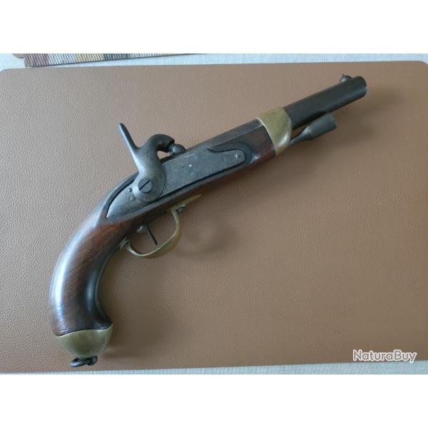 Pistolet 1822 T Bis de la Manufacture Royale de Charleville