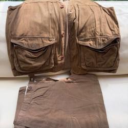 ENSEMBLE CHASSE BERETTA GILET PANTALON EN COTON