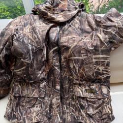 VESTE CHASSE CAMOUFLAGE SPORT CHIEF AVEC CAPUCHE VISIERE
