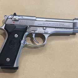 pistolet BERETTA mod. 92 FS inox calibre 9 para