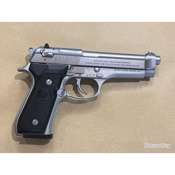pistolet BERETTA mod. 92 FS inox calibre 9 para