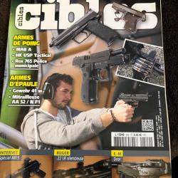 revue tir CIBLES no 549 de 2015 Ruger .22 LR silencieuse, AA52 / N F1...