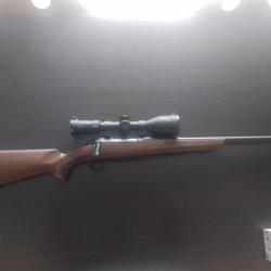carabine browning a bolt cal 30.06 + lunette Waldberg 3-12x56 et une boite de balles Winchester