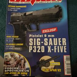 revue tir ACTION no 385 de 2019 Sig-Sauer P320 X-Five, CZ P-09