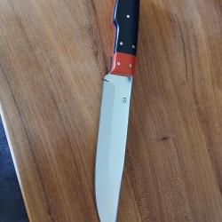 Couteau de chasse MG , lame 17,5 cms manche micarta