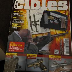 Revue tir CIBLES no 583 de 2018 Eurosatory, Coonan .357 Magnum...