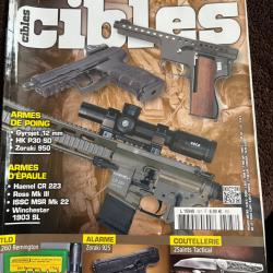 revue tir CIBLES no 587 de 2019 Dresde, Haenel, Winchester, Zoraki,...