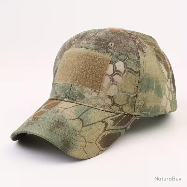 Casquette Baseball Camouflage Jungle Python Unisexe Sport Outdoor Coton