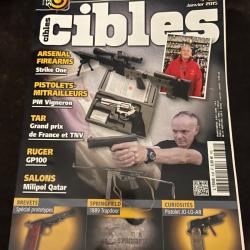 Revue tir CIBLES no 538 de 2015 tir western, Ruger GP 100, salon Milipol...