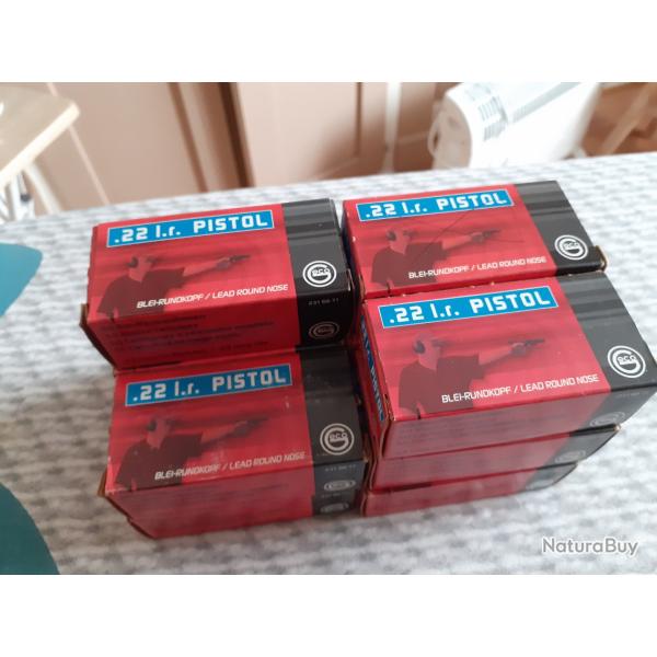 Lot munitions 22LR Geco Pistol
