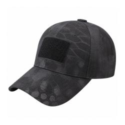 Casquette Baseball Camouflage Black Python Unisexe Sport Outdoor Coton