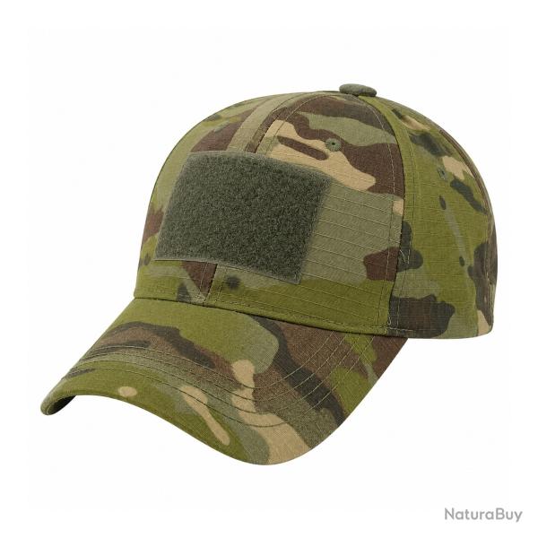 Casquette Camouflage Vert CP Unisexe Sport Outdoor Coton