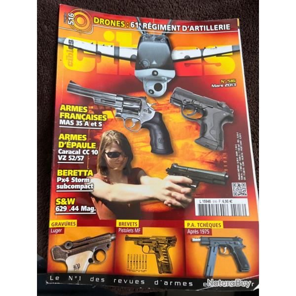 revue CIBLES no 516 de Revue tir CIBLES no 531 de 2014 Omaha Beach CZ 97B fusil Lebel Walther PPQ M2