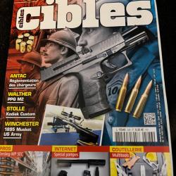 Revue tir CIBLES no 586 de 2019 Walther PPQ M2, Winchester 1895 Musket