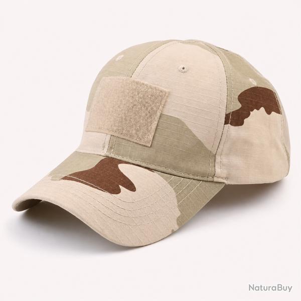 Casquette Baseball Camouflage Sansha Camo Unisexe Sport Outdoor Polyester
