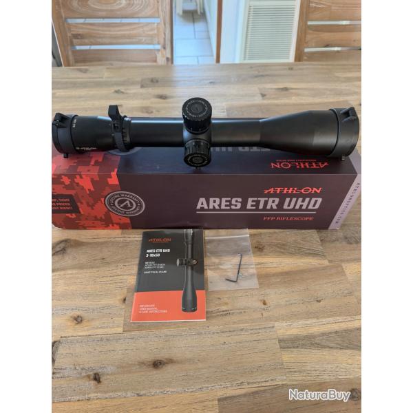 Lunette athlon Ares etr uhd 3-18x50 FFP