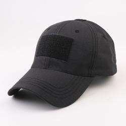 Casquette Baseball Camouflage Black Unisexe Sport Outdoor Polyester