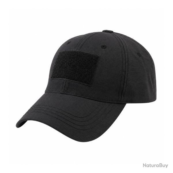 Casquette Baseball Camouflage Black Unisexe Sport Outdoor Polyester