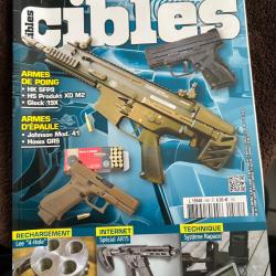 revue tir CIBLES no 585 de 2018 FN Herstal, Glock 19X, Howa GRS, AR15...