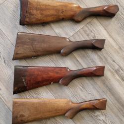 Lot de 4 crosses fond d'armurerie #11