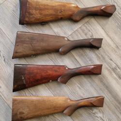Lot de 4 crosses fond d'armurerie #11