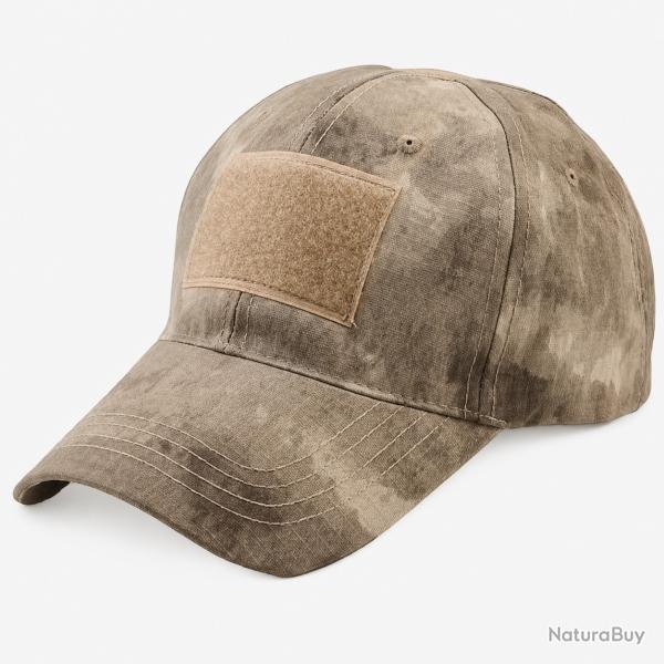 Casquette Baseball Camouflage Gris Ruines Unisexe Outdoor Polyester
