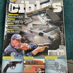 revue tir CIBLES no 568 de 2017 Browning, Kimber, Winchester 1885