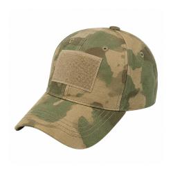 Casquette Baseball Camouflage Vert Ruines Unisexe Outdoor Polyester