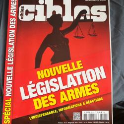 revue tir CIBLES hors-s&eacute;rie de 2013 l&eacute;gislation des armes