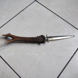 Dague de chasse Prussienne V&eacute;nerie d&eacute;but 1900.