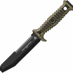 Couteau TOPS Knives Snake River Rescue Lame Acier N690Co Black Manche G10 Etui Kydex USA TPSNRR01