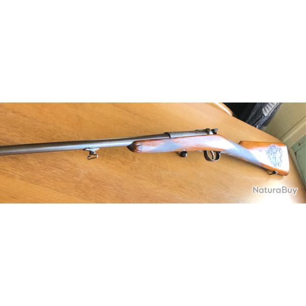 Fusil Mauser 1871  reconditionn�e chasse 14mm