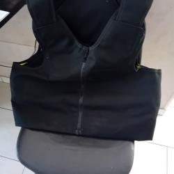Ench&egrave;re Gilet pare balles Noir et Fluo Jaune taille L