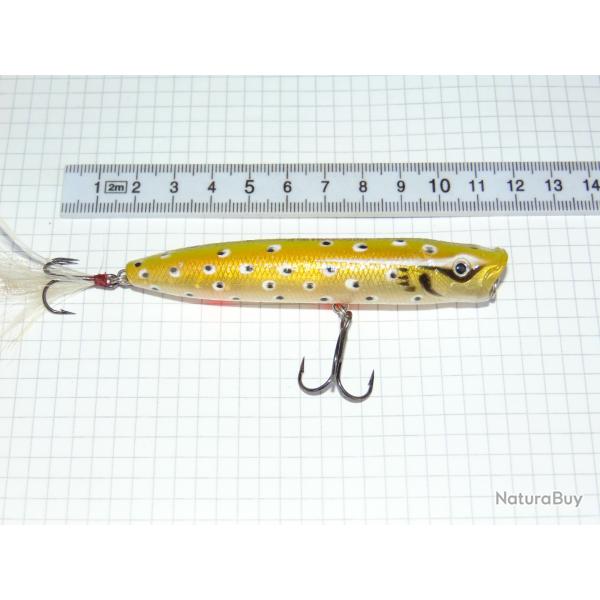 P�che CARNASSIERS Leurre de Surface GUNKI HEDORA 95 F 13.4g