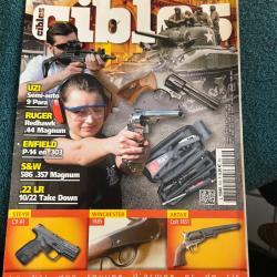 revue tir CIBLES no 535 de 2014 UZI 9 Para, Ruger .44 Magnum, Enfield P-14