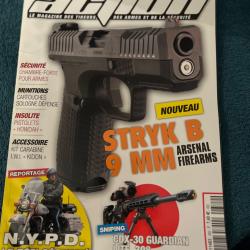 revue tir ACTION no 382 de 2018 Stryk B 9 mm, chambre-forte pour armes