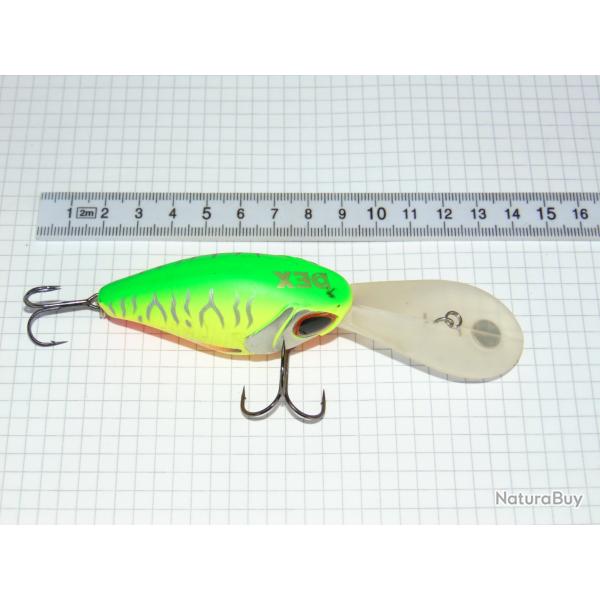 P�CHE CARNNASSIER LEURRE BERKLEY DEX TRENCHER 7cm