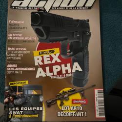 revue tir ACTION no 387 de 2019 IWA 2019 Colt 1911 Uberti Ruger Rex Alpha