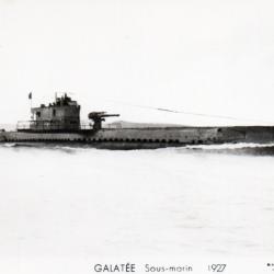 Carte Postale Sous-marin Galat&eacute;e 1927 -N&deg;7952