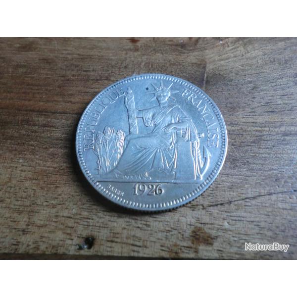 monnaie argent indochine fran�aise piastre de commerce 1926
