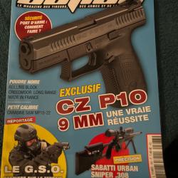 revue tir ACTION no 383 de 2018 CZ P10, Sabatti Urban .308 sniper
