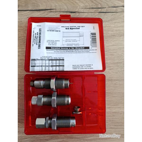 Jeu d'outils LEE 44 magnum - 44 sp�cial
